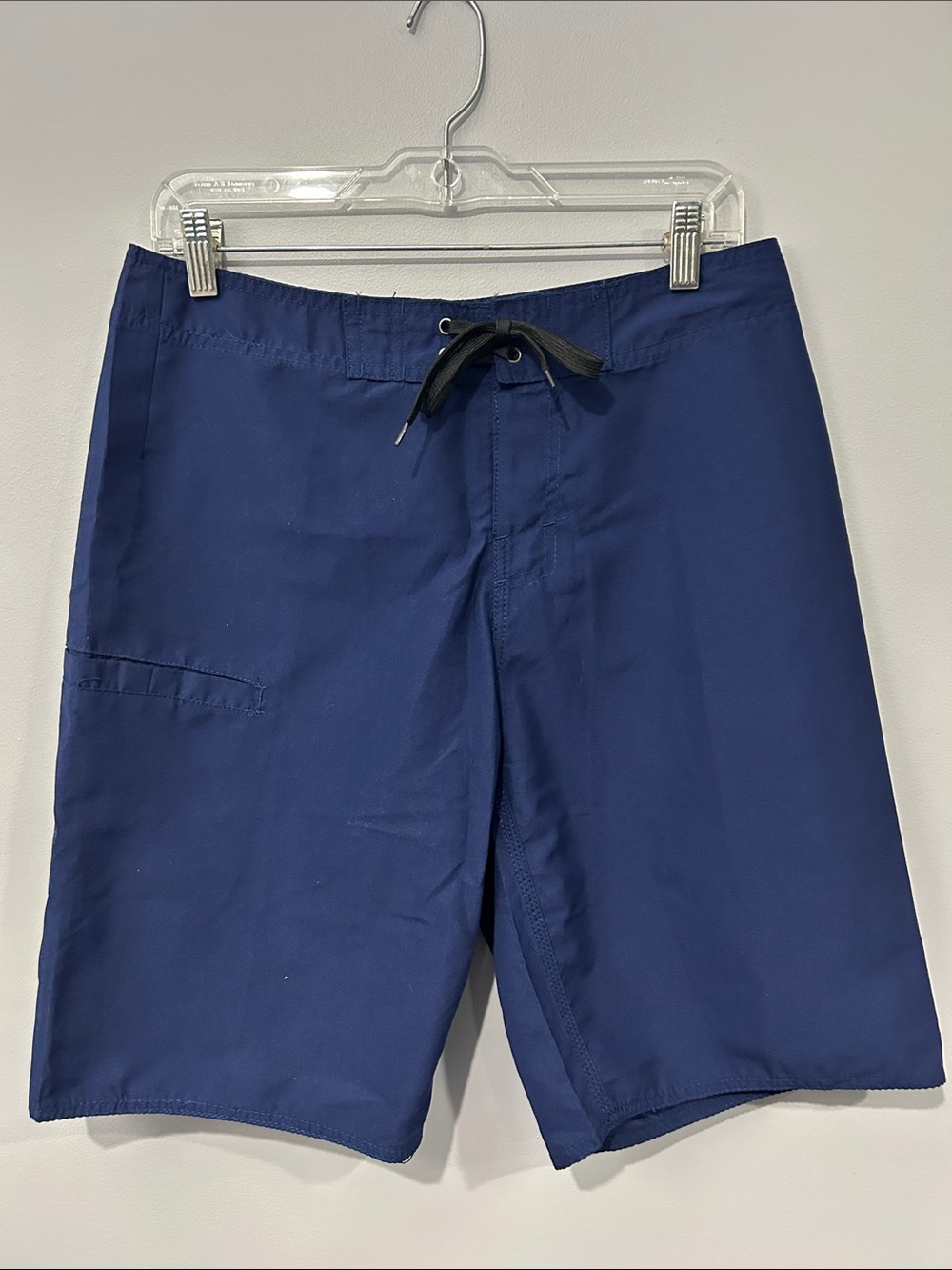 Islandhaze Men's Navy Blue Board Shorts